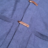 Trussardi Cardigan tinta unita con Bottoni Blu per Bambino TBA26013MA BLU TRUSSARDI 