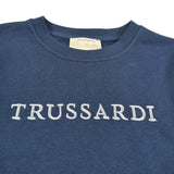 Trussardi Felpa Chiusa Girocollo tinta unita Blu per Bambino TBA26014FE BLU TRUSSARDI 