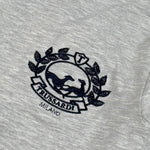 Trussardi Shirt tinta unita con Stampa Grigio per Bambino TBA26015TS GRIGIO TRUSSARDI 