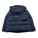 Trussardi Giubbino tinta unita con Zip E Cappuccio Blu per Bambino TBA26027PI BLU TRUSSARDI 