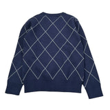 Trussardi Maglia tinta unita con Stampa Blu per Bambino TBA26030MA BLU TRUSSARDI 