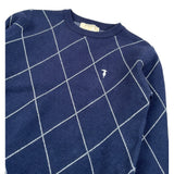 Trussardi Maglia tinta unita con Stampa Blu per Bambino TBA26030MA BLU TRUSSARDI 