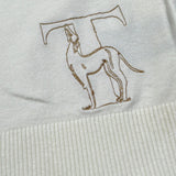 Trussardi Maglia tinta unita con Stampa Panna per Bambino TBA26038MA PANNA TRUSSARDI 