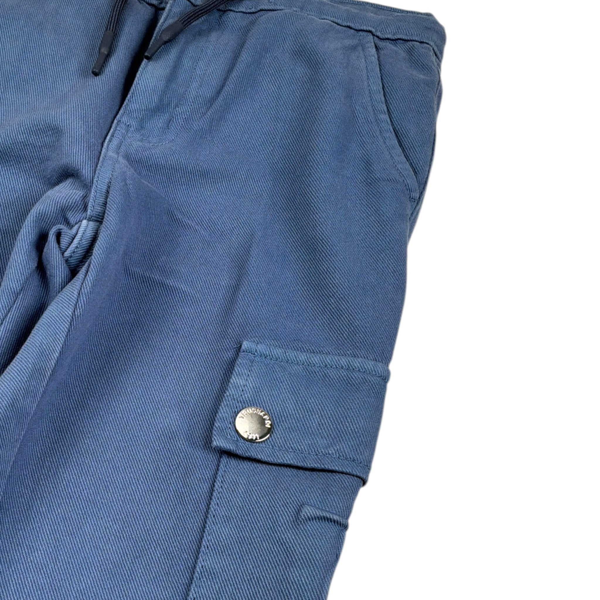 Trussardi Pantalone tinta unita con Elastico In Vita Blu per Bambino TBA26045PA BLU TRUSSARDI 