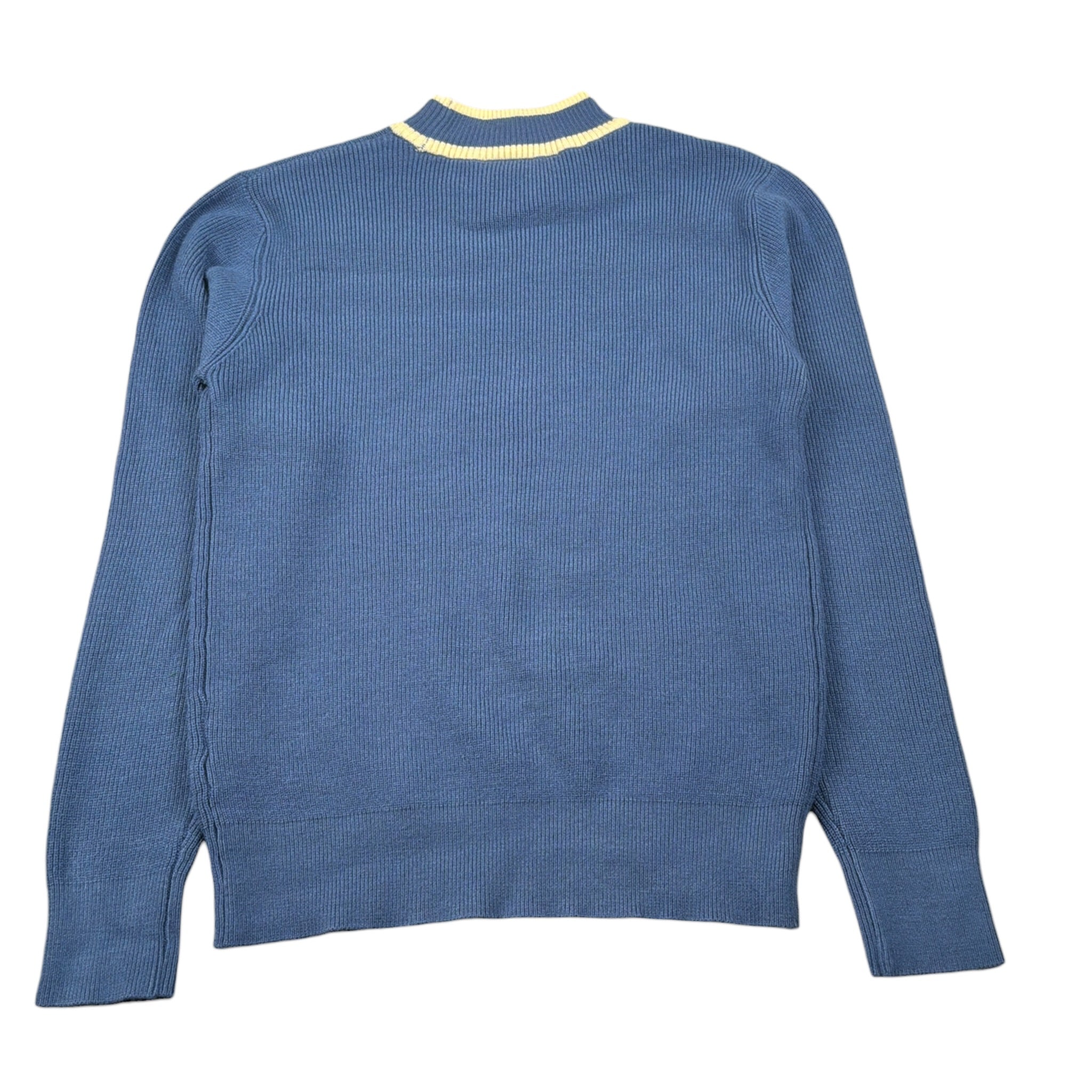 Trussardi Maglia Mezzo Collo tinta unita Blu per Bambino TBA26061MA BLU TRUSSARDI 