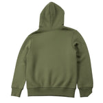 Trussardi Felpa tinta unita con Cappuccio E Stampa Verde per Bambino TBA26062FE VERDE TRUSSARDI 