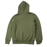 Trussardi Felpa tinta unita con Cappuccio E Stampa Verde per Bambino TBA26062FE VERDE TRUSSARDI 