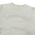 Trussardi Maglia Girocollo tinta unita con Logo Panna per Bambino TGA26004MA PANNA TRUSSARDI 