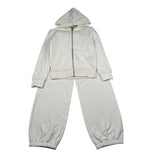 Trussardi Completo 2 Pezzi Felpa-Pantalone Bianco per Bambina TGA26009CF BIANCO TRUSSARDI 