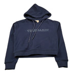 Trussardi Felpa Chiusa con Cappuccio tinta unita Blu per Bambina TGA26018FE BLU TRUSSARDI 