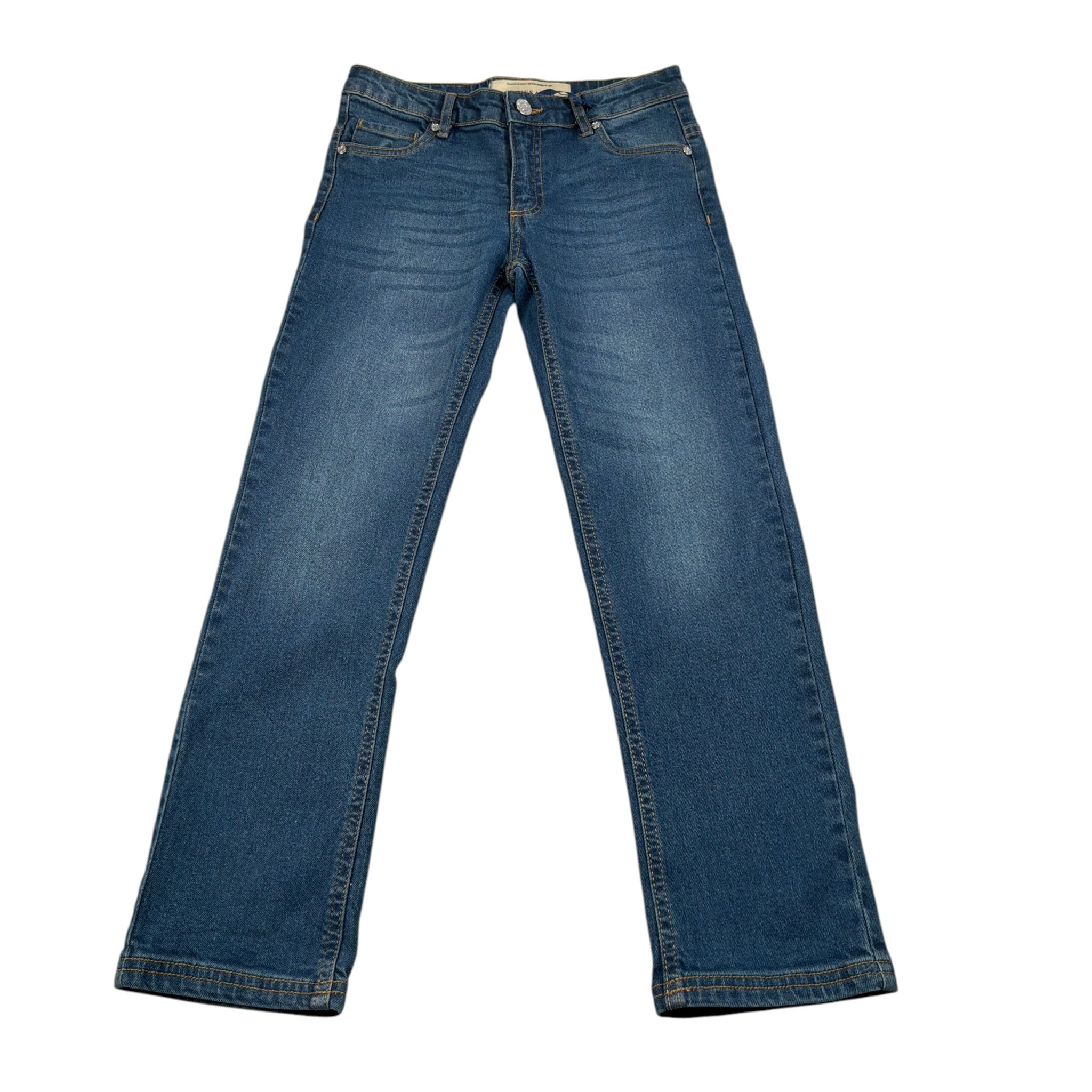 Trussardi Jeans tinta unita con 5 Tasche Blu per Bambino TGA26022JE BLU TRUSSARDI 