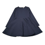 Trussardi Abito Manica Lunga tinta unita Blu per Bambina TGA26026VE BLU TRUSSARDI 