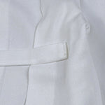 Trussardi Camicia tinta unita con Balze Bianco per Bambina TGA26028CA BIANCO TRUSSARDI 