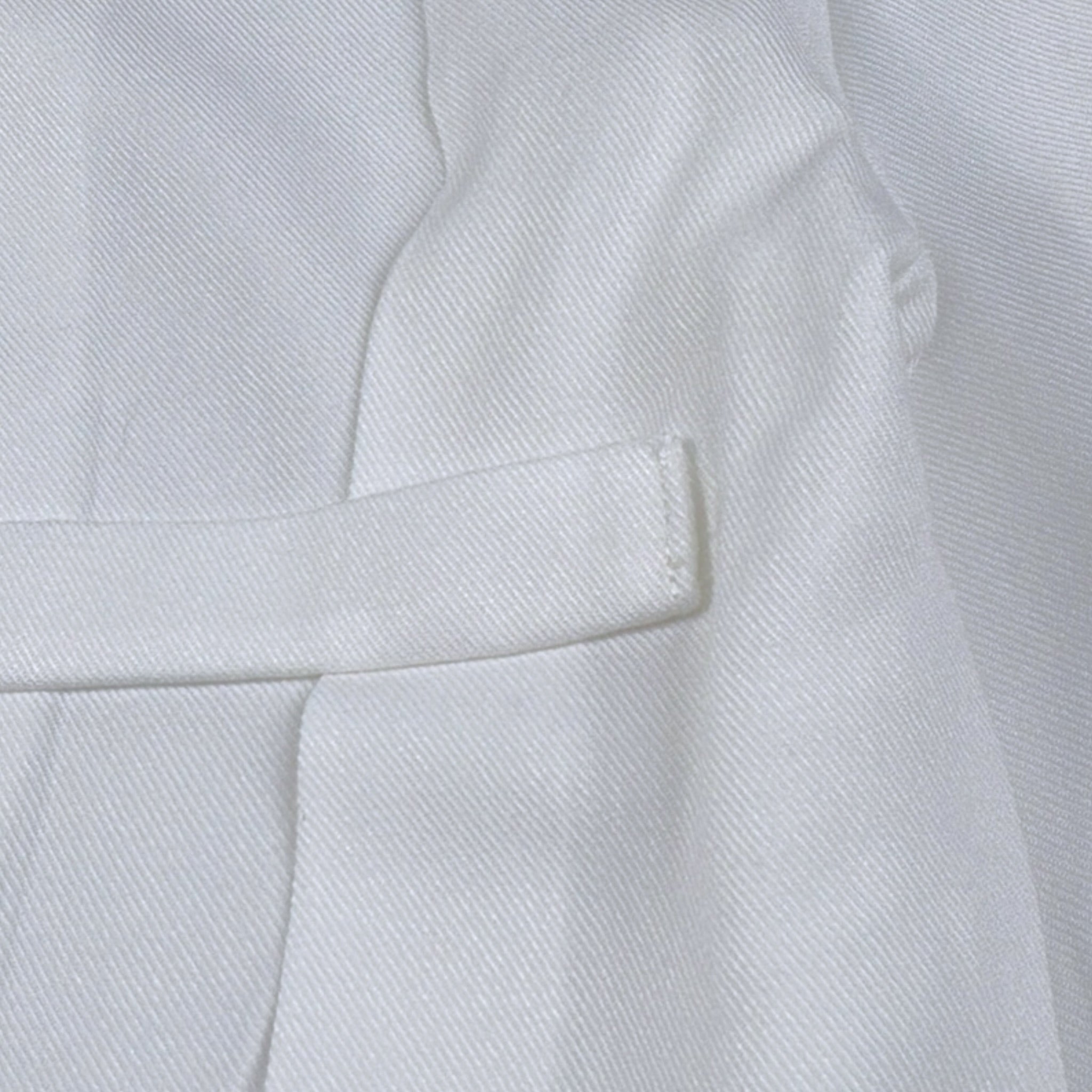 Trussardi Camicia tinta unita con Balze Bianco per Bambina TGA26028CA BIANCO TRUSSARDI 