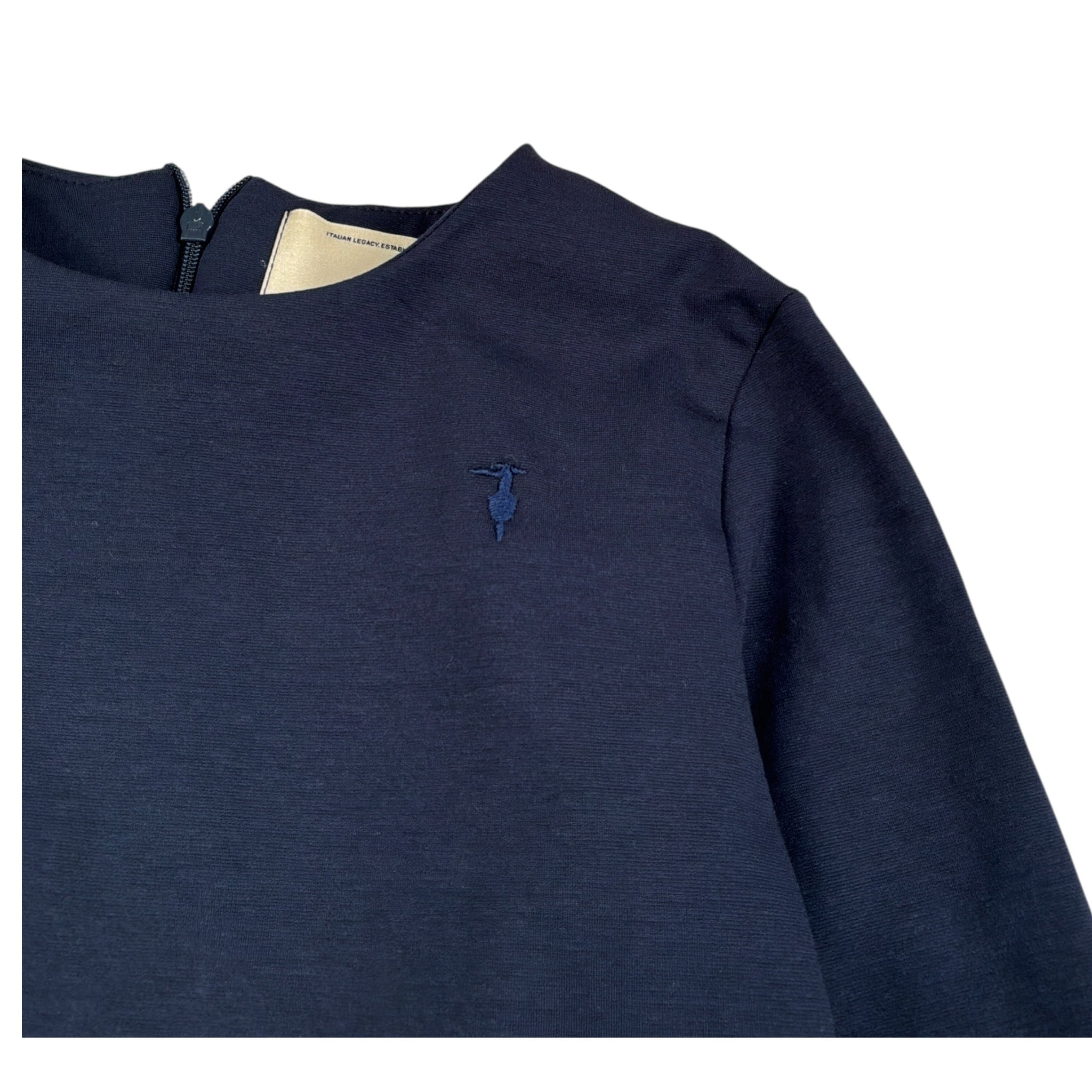 Trussardi Sbito Manica Lunga tinta unita Blu per Bambina TGA26030VE BLU TRUSSARDI 