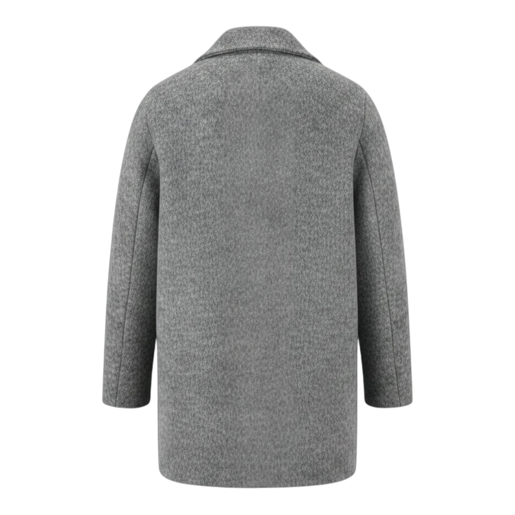 Trussardi Cappotto tinta unita con Bottoni Grigio per Bambina TGA26035CP GRIGIO TRUSSARDI 