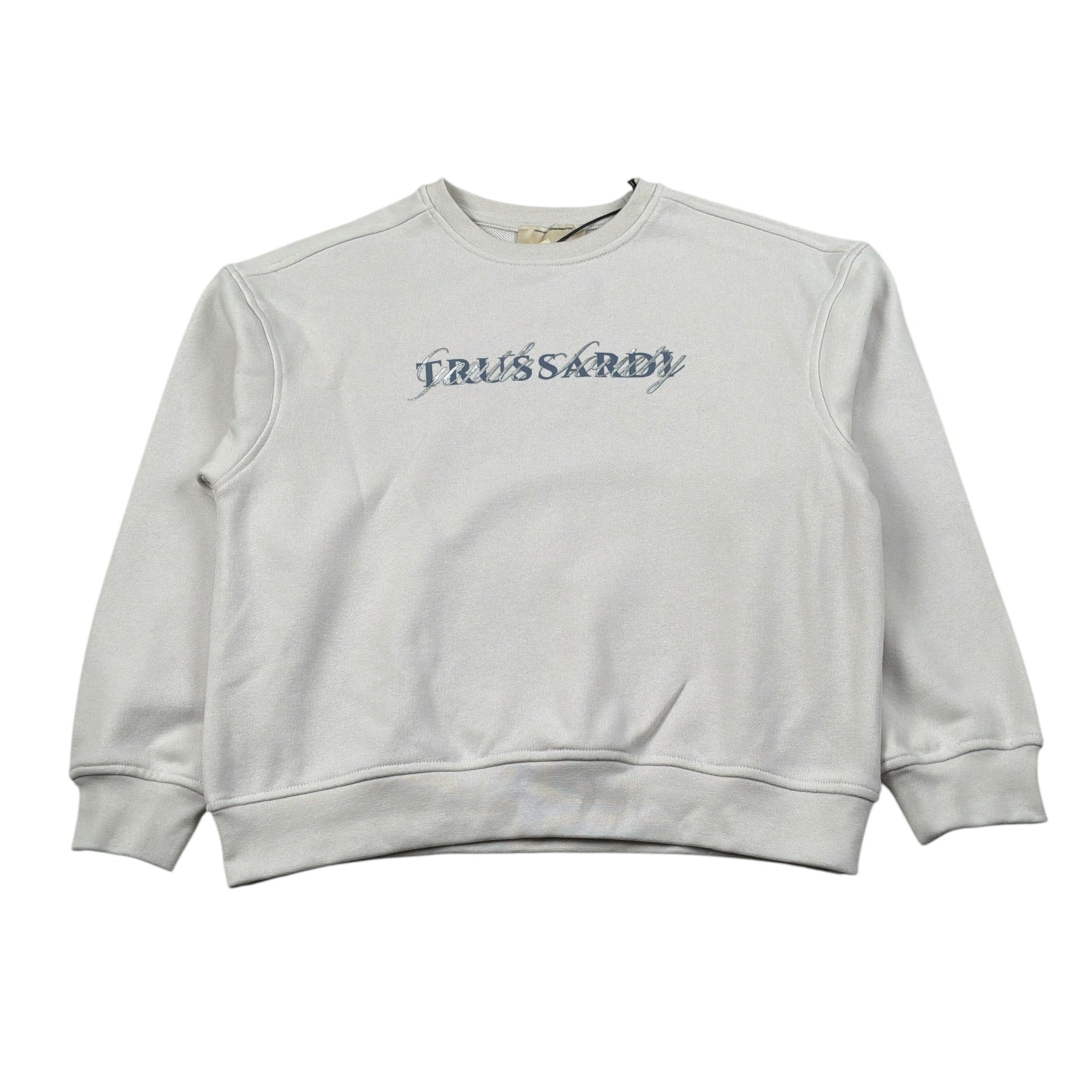 Trussardi Felpa Chiusa Girocollo tinta unita Grigio per Bambina TGA26038FE GRIGIO TRUSSARDI 
