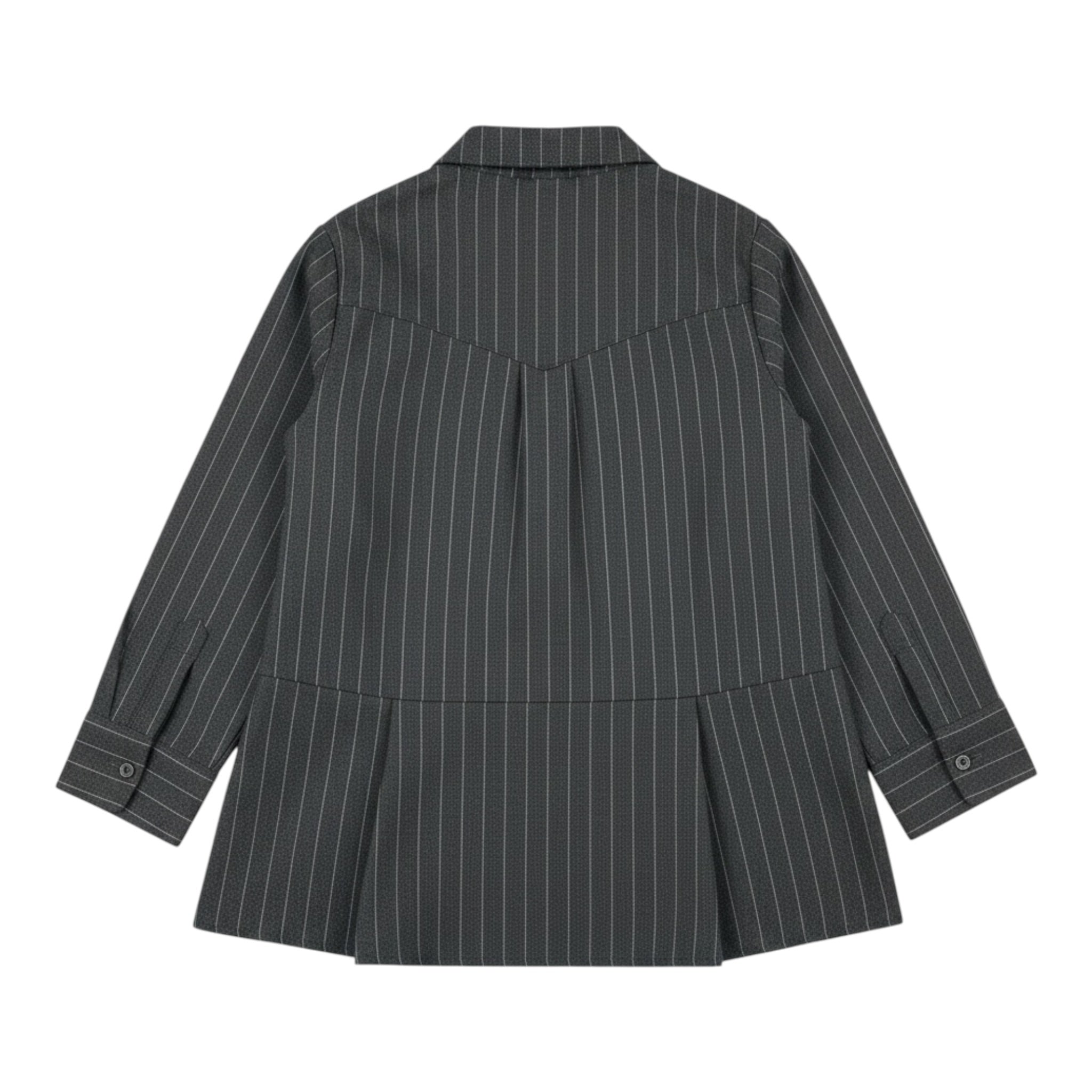 Trussardi Abito tinta unita Gessato Grigio per Bambina TGA26041VE GRIGIO TRUSSARDI 