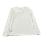 Trussardi Shirt tinta unita con Stampa Bianco per Bambina TGA2604TS BIANCO TRUSSARDI 