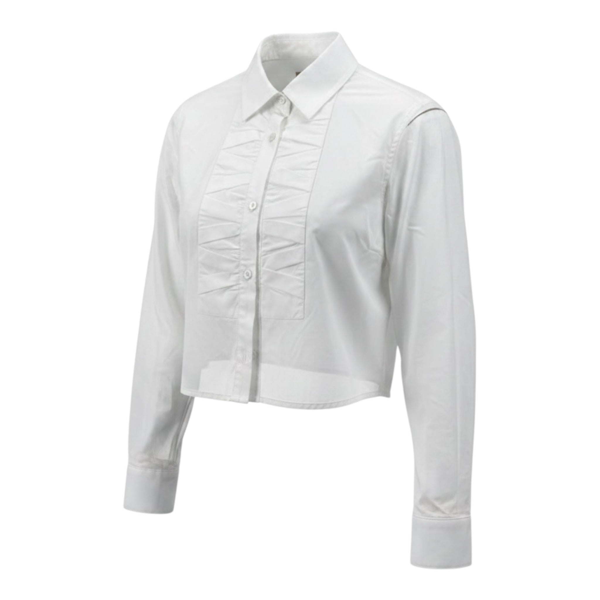Trussardi Camicia Modello Crop tinta unita Bianco per Bambina TGA26053CA BIANCO TRUSSARDI 