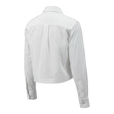 Trussardi Camicia Modello Crop tinta unita Bianco per Bambina TGA26053CA BIANCO TRUSSARDI 