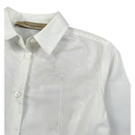Trussardi Camicia Manica Lunga tinta unita Bianco per Bambina TGA26054CA BIANCO TRUSSARDI 
