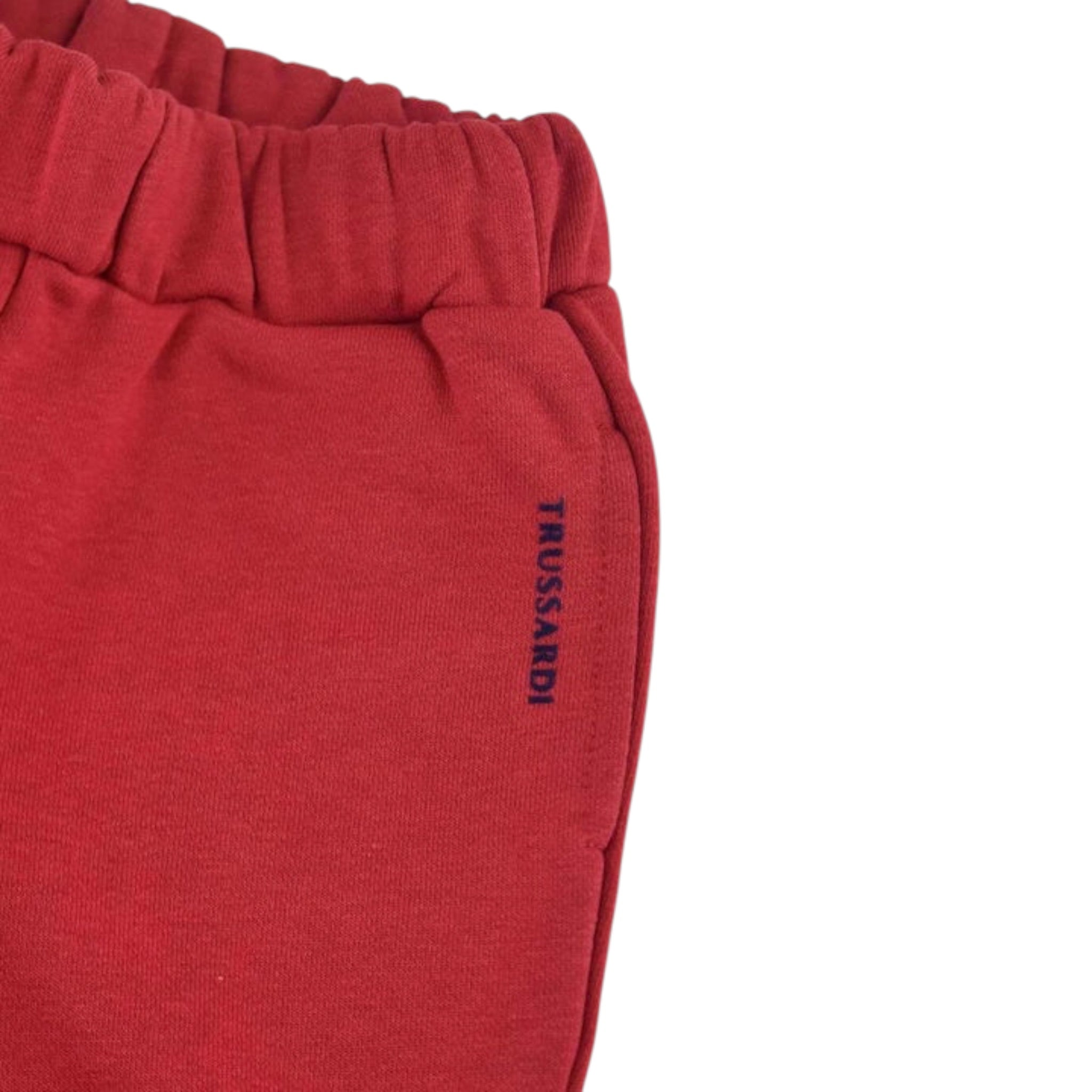 Trussardi Completo 2Pz Felpa-Pantalone Rosso per Neonato TIA25031CF ROSSO TRUSSARDI 