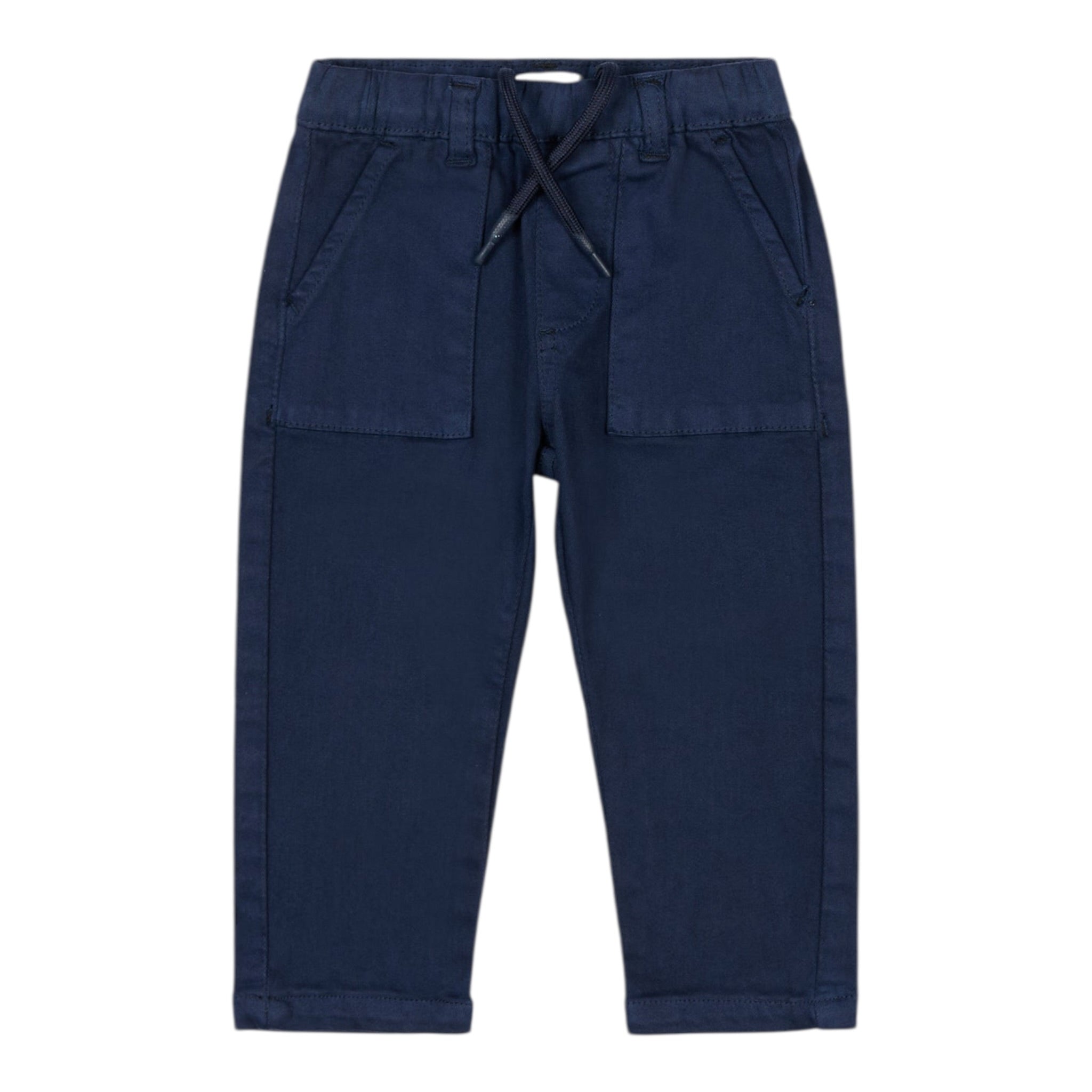 Trussardi Pantalone tinta unita con Elastico In Vita Blu per Neonato TIA25087PA BLU TRUSSARDI 