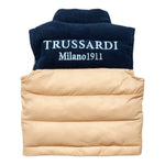 Trussardi Giubbino Modello Smanicato Bicolore Blu per Neonato TIA25101PI BLU TRUSSARDI 