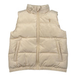 Trussardi Giubbino tinta unita con Zip Modello Smanicato Beige per Neonato TIA26011PI BEIGE TRUSSARDI 
