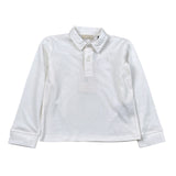 Trussardi Polo tinta unita con Stampa Bianco per Neonato TIA26018PO BIANCO TRUSSARDI 