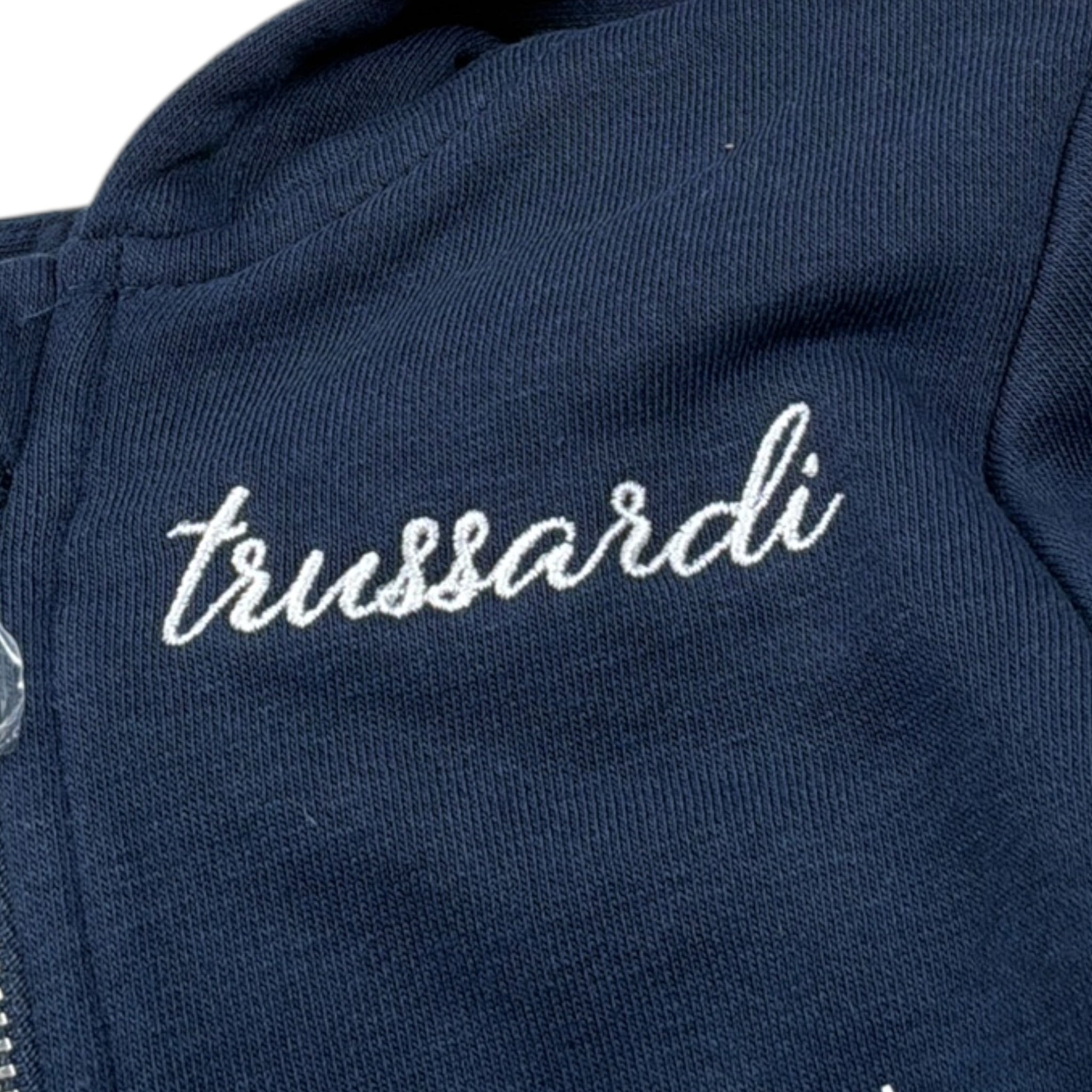 Trussardi Completo 2 Pezzi Felpa-Pantalone tinta unita Blu per Neonato TIA26029CF BLU TRUSSARDI 
