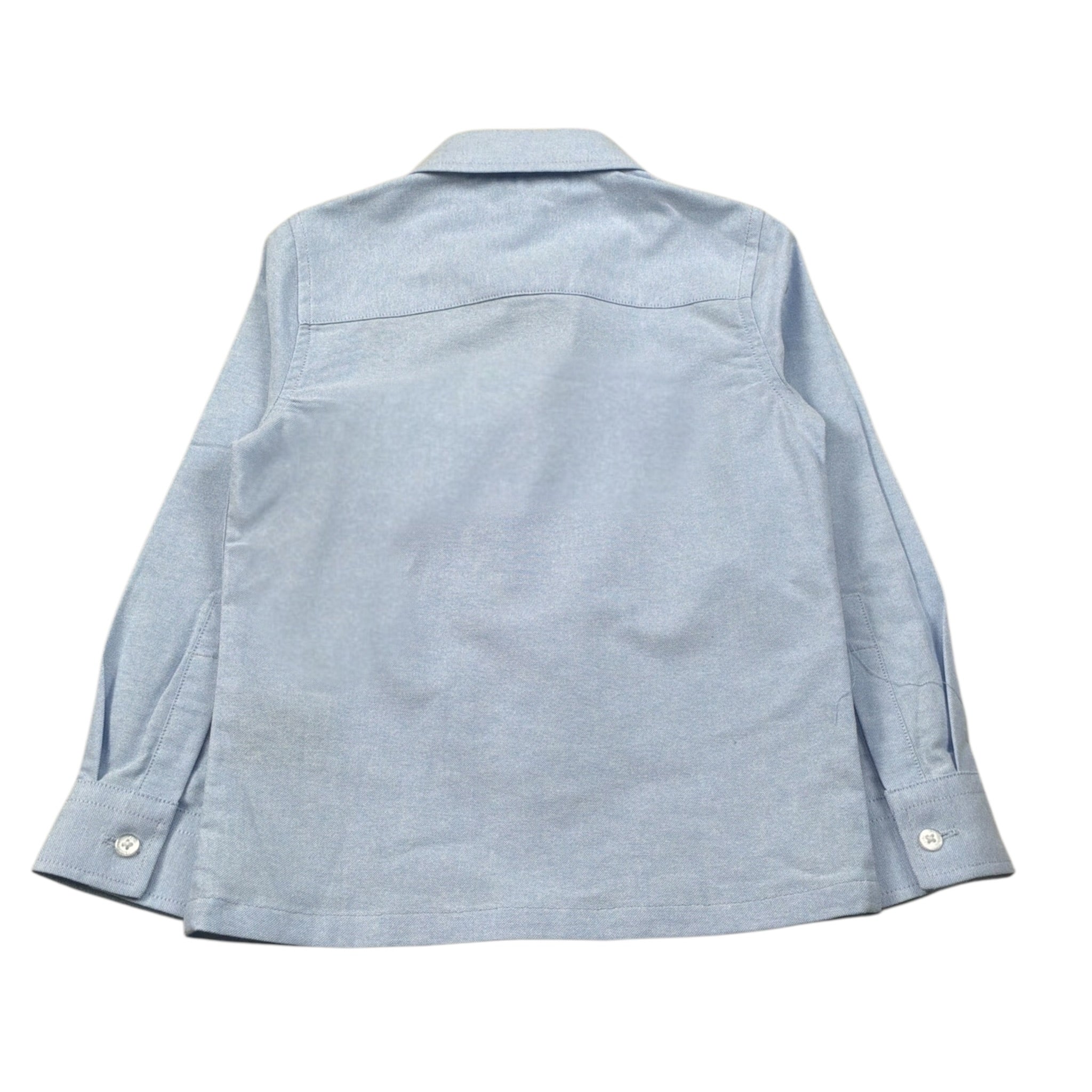 Trussardi Camicia Manica Lunga tinta unita Azzurro per Neonato TIA26046CA AZZURRO TRUSSARDI 