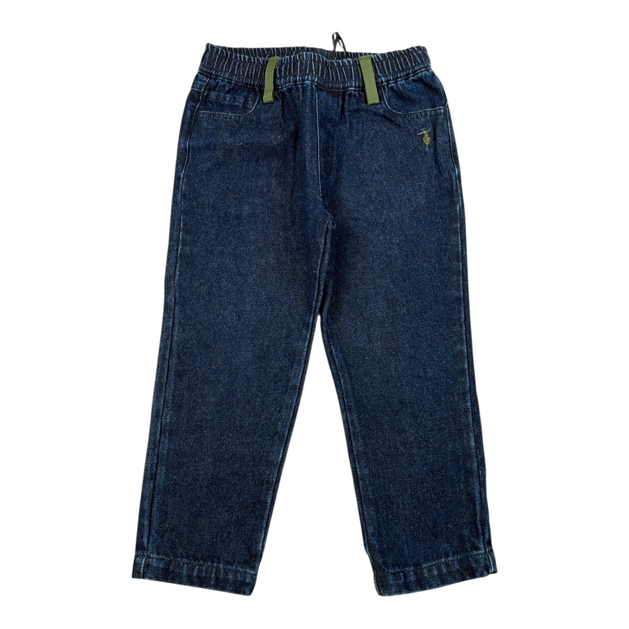 Trussardi Jeans tinta unita con Elastico In Vita Blu per Neonata TIA26097JE BLU TRUSSARDI 