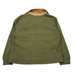 Trussardi Polo Manica Lunga tinta unita con Stampa Verde per Neonato TIA26101PO VERDE TRUSSARDI 