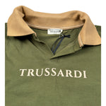 Trussardi Polo Manica Lunga tinta unita con Stampa Verde per Neonato TIA26101PO VERDE TRUSSARDI 