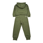 Trussardi Completo 2 Pezzi Felpa-Pantalone tinta unita Verde per Neonato TIA26102CF VERDE TRUSSARDI 