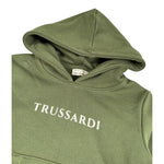 Trussardi Completo 2 Pezzi Felpa-Pantalone tinta unita Verde per Neonato TIA26102CF VERDE TRUSSARDI 
