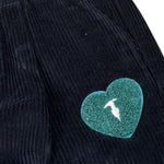 Trussardi Pantalone tinta unita In Velluto Blu per Neonata TIA26118PA BLU TRUSSARDI 