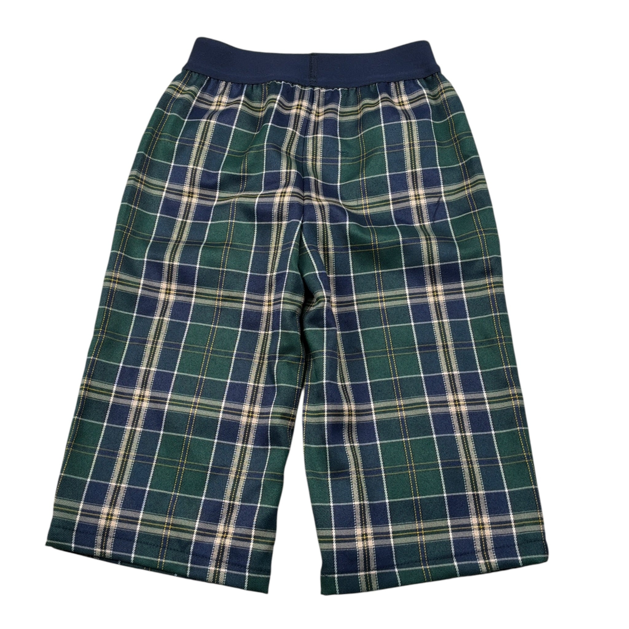 Trussardi Pantalone tinta unita con Fantasia A Quadri Verde per Neonata TIA26129PA VERDE TRUSSARDI 