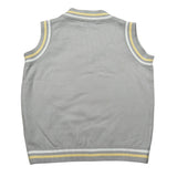 Trussardi Gilet tinta unita Scollo A V Grigio per Neonato TIA26133GL GRIGIO TRUSSARDI 