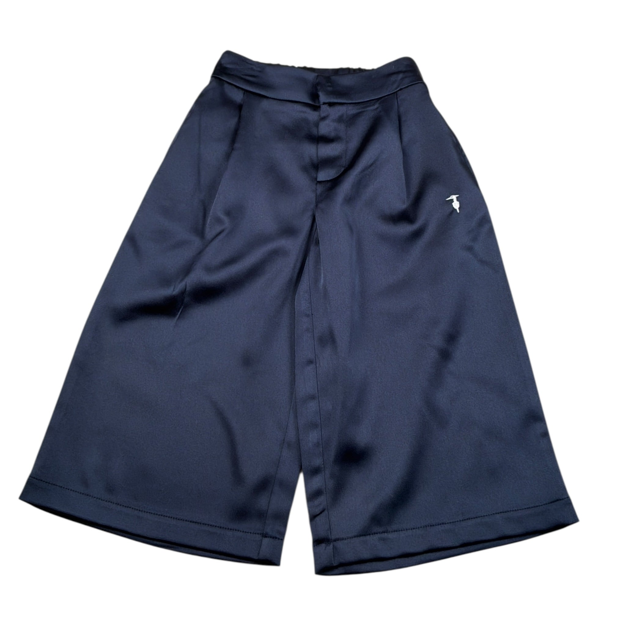 Trussardi Pantalone tinta unita Modello A Palazzo Blu per Neonata TIA26150PA BLU TRUSSARDI 