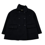 Trussardi Cappotto tinta unita Doppiopetto Blu per Neonato TIA26151CP BLU TRUSSARDI 