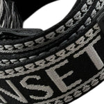 Twinset Cintura tinta unita con Logo Nero per Bambina 1526 NERO TWINSET 