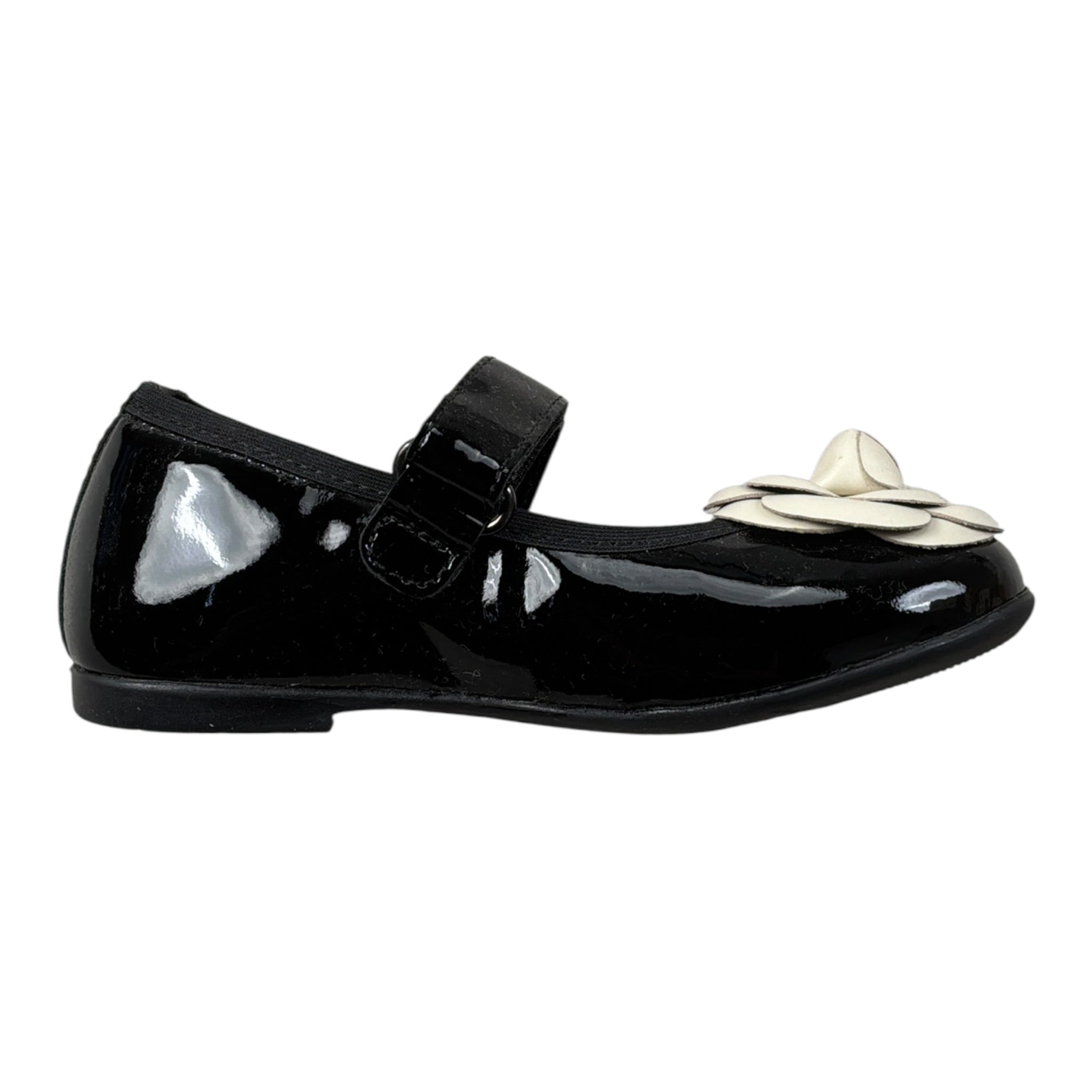 Twinset Ballerine tinta unita con Applicazioni Nero per Neonata 232GCB010X NERO TWINSET 
