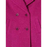 Twinset Cappotto Modello Teddy tinta unita Magenta per Bambina 241GJ2183 MAGENTA TWINSET 