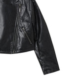 Twinset Giubbino Ecopelle tinta unita Nero per Bambina 241GJ2190 NERO TWINSET 