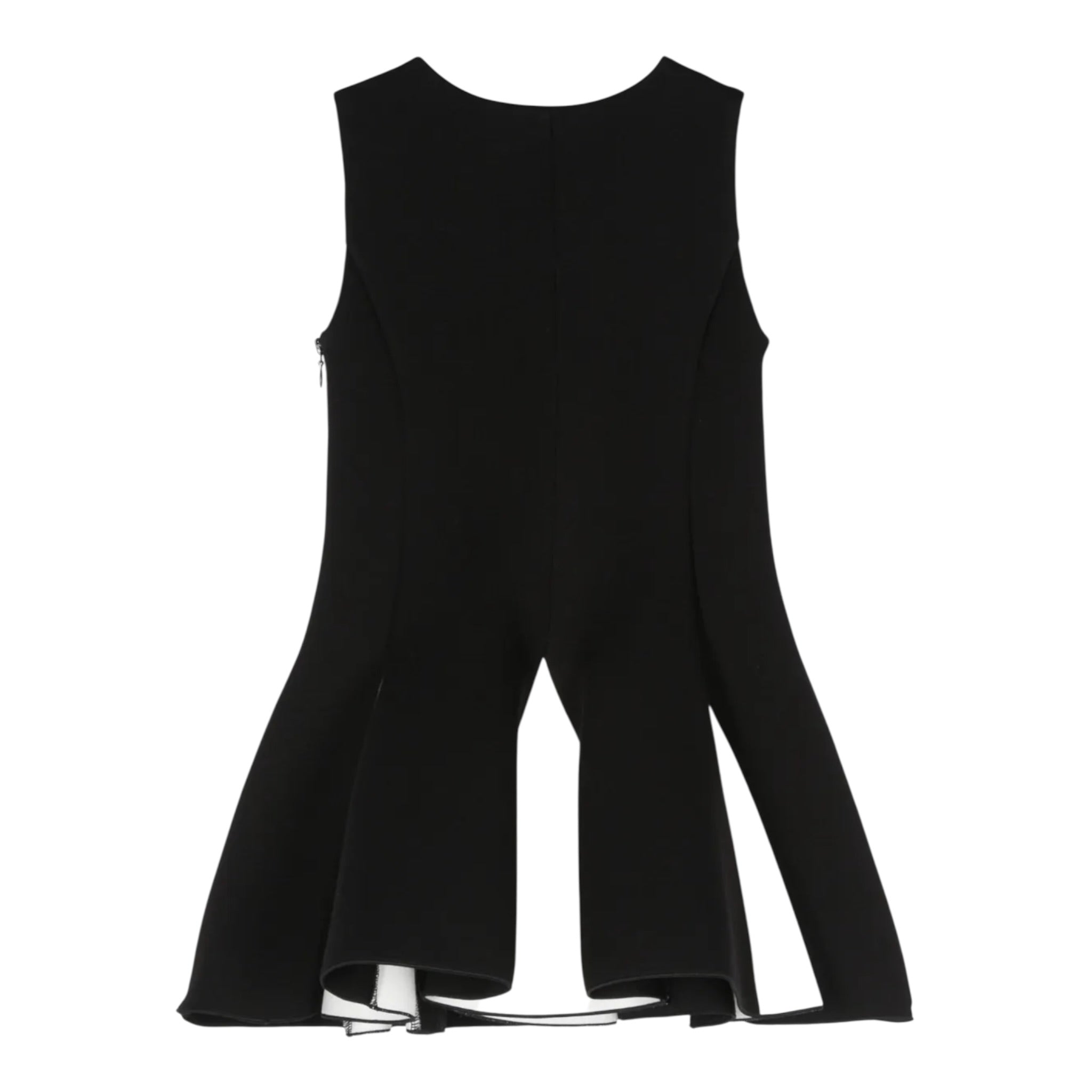Twinset Abito Giromanica tinta unita Nero per Bambina 242GJ2011J NERO TWINSET 