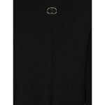 Twinset Abito Giromanica tinta unita Nero per Bambina 242GJ2011J NERO TWINSET 