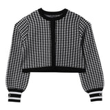 Twinset Coprispalle Bicolore con Fantasia Bianco/Nero per Bambina 242GJ3100 BIANCO/NERO TWINSET 